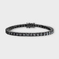 Black Moissanite Tennis Chain