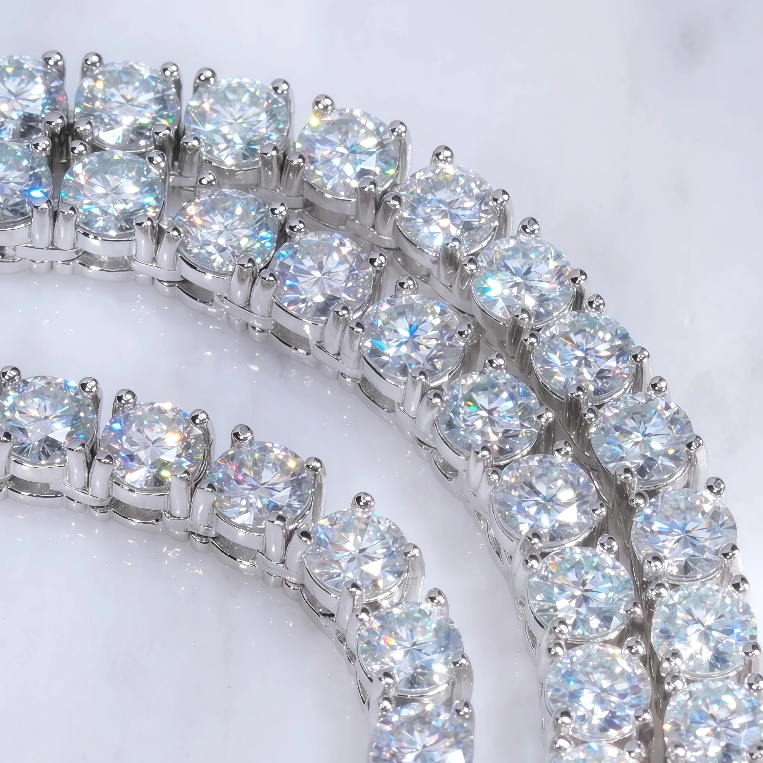 Moissanite Tennis Bracelet